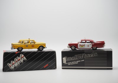 Lot 136 - A pair of WESTERN MODELS hand built white...