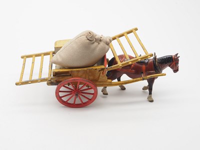 Lot 194 - A BRITAINS Set 4F 'Tumbrel Cart' (Pre War...