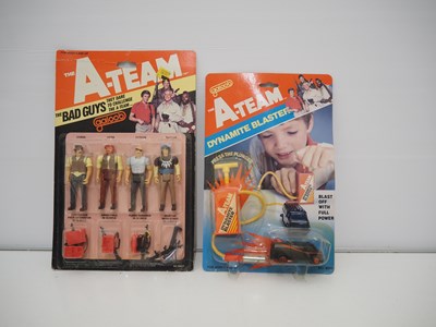 Lot 282 - A pair of GALOOB 'The A-Team' toys comprising...