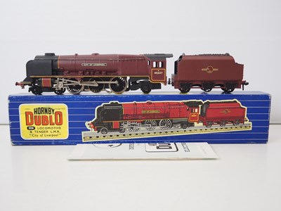 Lot 412 - A HORNBY DUBLO 3226 3-rail OO gauge Duchess...