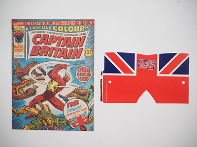 Lot 16 - CAPTAIN BRITAIN #1 - (1976 - BRITISH MARVEL) -...