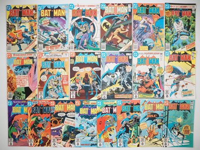 Lot 32 - BATMAN #322 to 341 (20 in Lot) - (1980/1981 -...