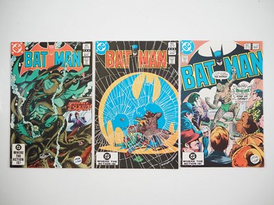Lot 34 - BATMAN #357, 358, 359 (3 in Lot) - (1983 - DC)...