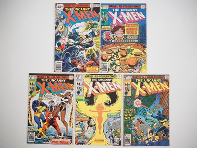Lot 45 - UNCANNY X-MEN #119, 123, 124, 125, 128 (5 in...