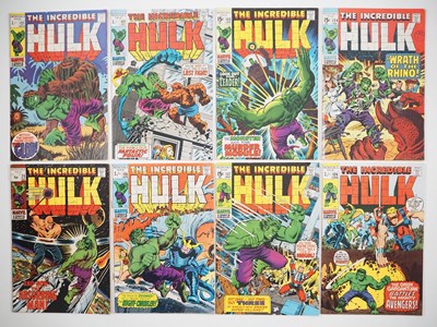 Lot 114 - INCREDIBLE HULK #121, 122, 123, 124, 125, 126,...