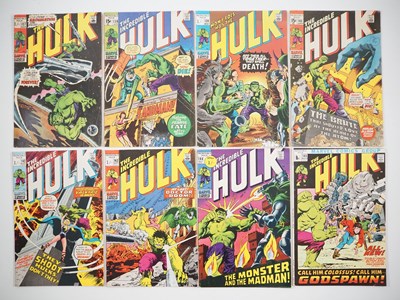 Lot 116 - INCREDIBLE HULK #137, 138, 139, 140, 142, 143,...