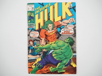 Lot 117 - INCREDIBLE HULK #141 (1971 - MARVEL - UK Price...