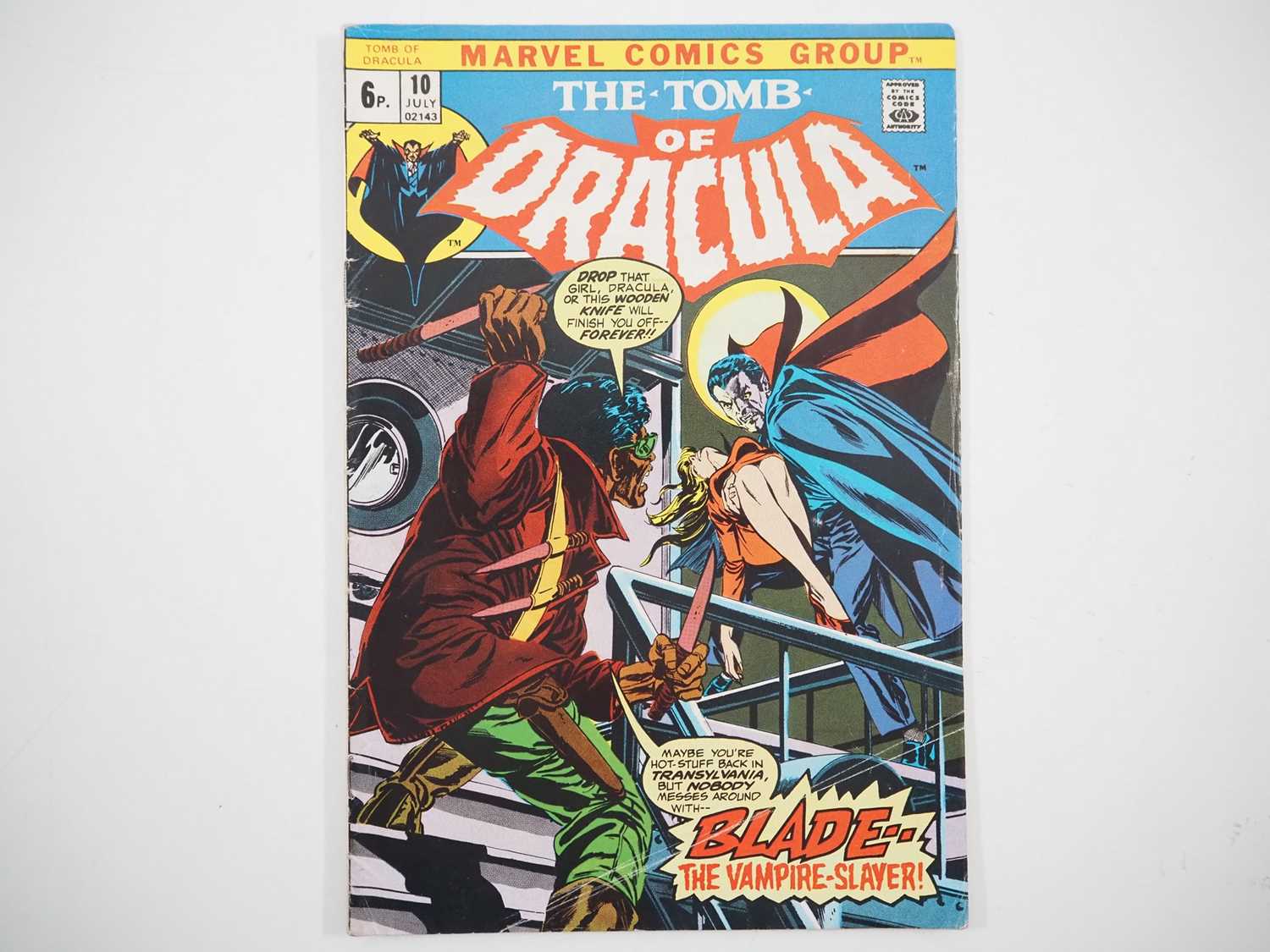Lot 143 - TOMB OF DRACULA #10 - (1973 - MARVEL - UK...