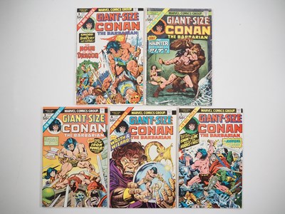 Lot 161 - GIANT-SIZE CONAN THE BARBARIAN #1, 2, 3, 4, 5...