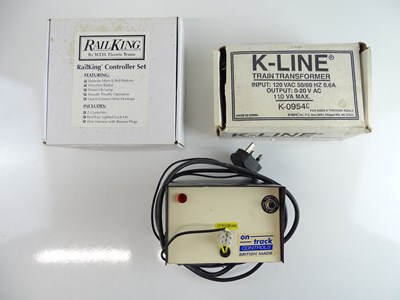 Lot 101 - A group of transformers and controllers by...