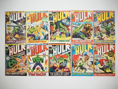 Lot 168 - INCREDIBLE HULK #146, 147, 148, 149, 150, 151,...