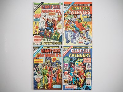 Lot 176 - GIANT-SIZE AVENGERS #1, 3, 4, 5 (4 in Lot) -...