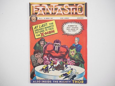 Lot 204 - FANTASTIC #6 (1967 - ODHAMS PRESS) - Rare UK...