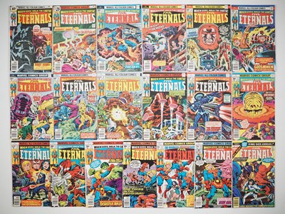 Lot 308 - THE ETERNALS #1 to 18 + KING-SIZE ANNUAL #1...