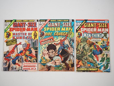 Lot 554 - GIANT-SIZE SPIDER-MAN #2, 3, 5 (3 in Lot) -...