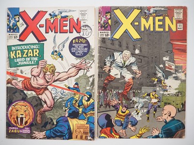 Lot 606 - X-MEN #10 & 11 (2 in Lot) - (1965 - MARVEL ) -...