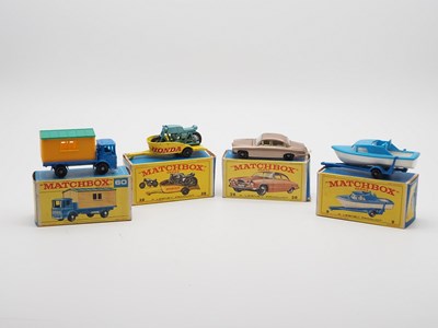 Lot 2 - A group of MATCHBOX Regular Wheels vehicles,...
