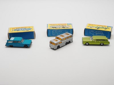Lot 4 - A group of MATCHBOX Regular Wheels vehicles,...