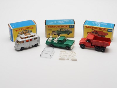 Lot 8 - A group of MATCHBOX Regular Wheels vehicles,...