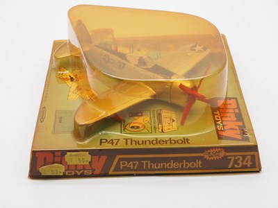 Lot 16 - A DINKY Toys No 734 Republic P47 Thunderbolt -...