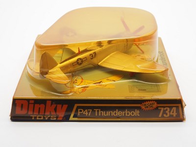 Lot 16 - A DINKY Toys No 734 Republic P47 Thunderbolt -...