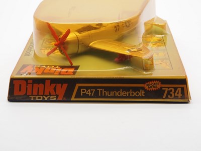 Lot 16 - A DINKY Toys No 734 Republic P47 Thunderbolt -...