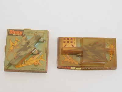 Lot 19 - A pair of DINKY Toys fighter aircraft both in...