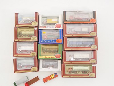Lot 35 - A group of 1:76 scale diecast lorries by EFE -...