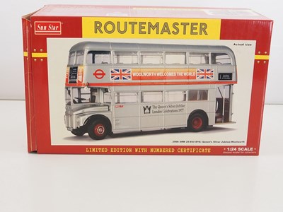 Lot 40 - A SUN STAR 1:24 scale 2906 diecast Routemaster...