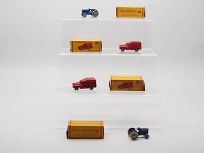 Lot 62 - A group of DINKY DUBLO OO gauge vehicles,...