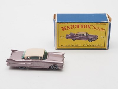 Lot 89 - A MATCHBOX Regular Wheels No 27c Cadillac...