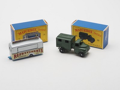 Lot 92 - A pair of MATCHBOX Regular Wheels, comprising...