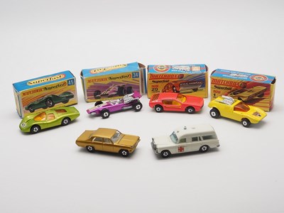 Lot 95 - A group of boxed and unboxed MATCHBOX...