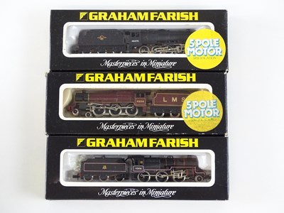 Lot 8 - A group of British Outline N Gauge steam...