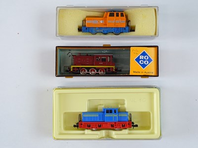Lot 83 - A trio of N Gauge European Outline Industrial...