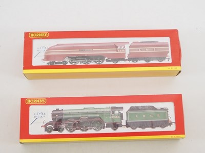 Lot 408 - A pair of HORNBY OO gauge steam locomotives...