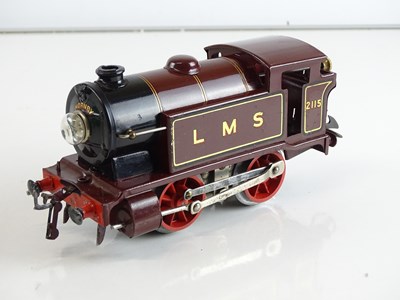 Lot 110 - A HORNBY SERIES O gauge 6V electric No.1 0-4-0...