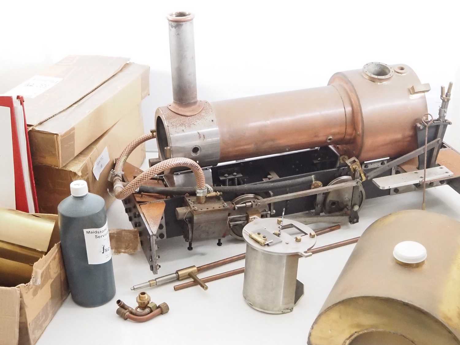 Lot 681 - A part built 5" Gauge MODELWORKS Bagnall...