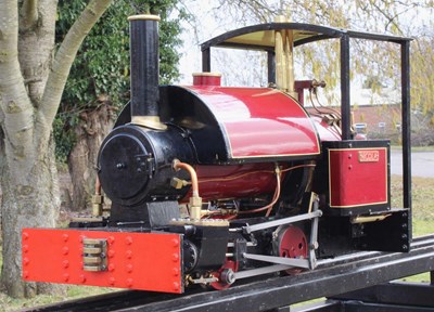 Lot 681 - A part built 5" Gauge MODELWORKS Bagnall...