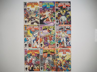 Lot 8 - SECRET WARS II - #1, 2, 3, 4, 5, 6, 7, 8, 9 -...