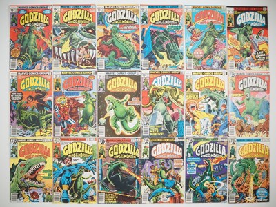 Lot 20 - GODZILLA #1, 3, 5, 6, 7, 9, 10, 11, 12, 13, 14,...
