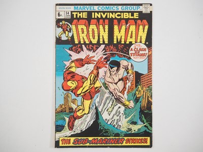 Lot 69 - IRON MAN #54 (1973 - MARVEL - UK Price...