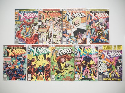 Lot 240 - UNCANNY X-MEN #129 to 137 (THE DARK PHOENIX...