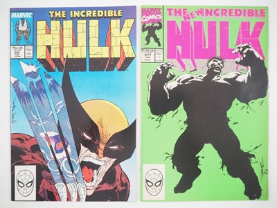 Lot 28 - INCREDIBLE HULK #340 & 377 (2 in Lot) -...