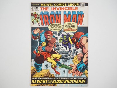 Lot 70 - IRON MAN #55 - (1973 - MARVEL - UK Price...