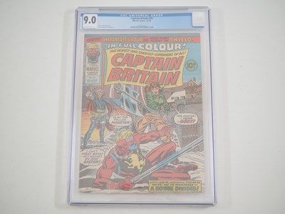 Lot 57 - CAPTAIN BRITAIN #10 - (1976 - BRITISH MARVEL) -...