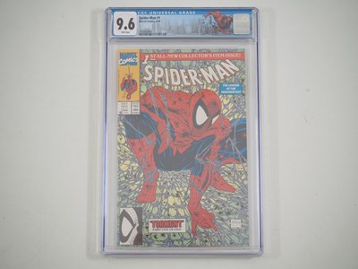 Lot 82 - SPIDER-MAN #1 (1990 - MARVEL) - GRADED 9.6...