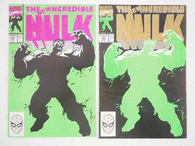 Lot 221 - INCREDIBLE HULK #377 FIRST & SECOND PRINTING...