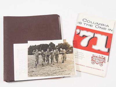 Lot 11 - COLUMBIA PICTURES - Promotional binder...