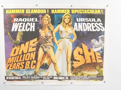 Lot 16 - ONE MILLION YEARS BC / SHE (1968) - Double...